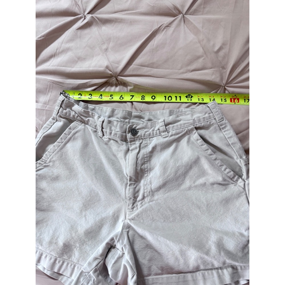 Vintage Patagonia Organic Cotton Shorts Mens 32 Tan Khaki Gorpcore Safari Hikinh - Picture 5 of 9